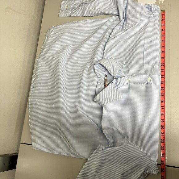 Zendaya x Tommy Hilfiger Striped Oversized Shirt Womens 2 Blue White Tunic - Picture 14 of 16